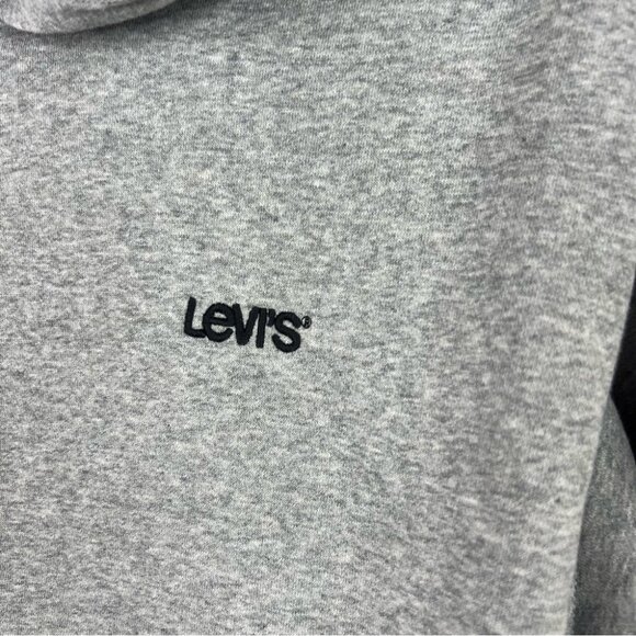 Levi's hoodie sweater relaxed fit Classic Gray Hoodie Sweater - Picture 2 of 7